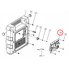 Powerhouse Generator Control Panel 67769