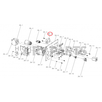 Powerhouse Generator Control Panel Indicator Module - 67768