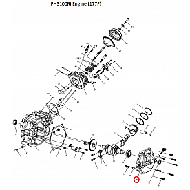 Powerhouse Generator Crankcase Cover 61614