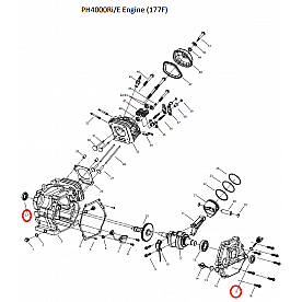 Powerhouse Generator Crankshaft Oil Seal - 69261