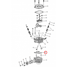 Powerhouse Generator Cylinder Head Gasket 69685