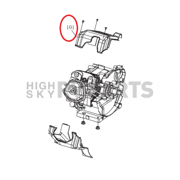 Powerhouse Generator Engine Cover - 61374