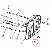 Powerhouse Generator Exhaust Muffler Spacer 69583
