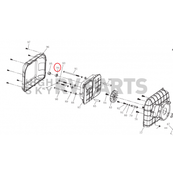 Powerhouse Generator Exhaust Pipe Clamp 69585