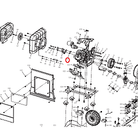 Powerhouse Generator Exhaust Pipe Connector Gasket - 62338
