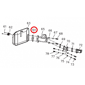 Powerhouse Generator Exhaust Pipe Connector Gasket - 69422