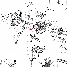 Powerhouse Generator Exhaust Pipe Connector Gasket - 69472