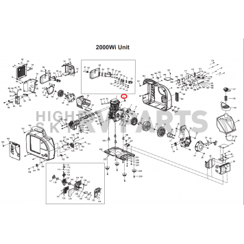 Powerhouse Generator Exhaust Pipe Connector Gasket - 69814