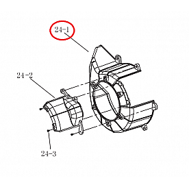 Powerhouse Generator Fan Cover 64537