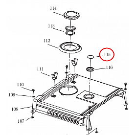 Powerhouse Generator Fuel Level Sight Glass 69481
