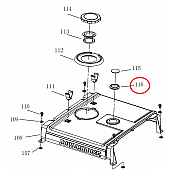 Powerhouse Generator Fuel Level Sight Glass Grommet 69480