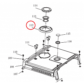 Powerhouse Generator Fuel Tank Cap Grommet - 69478