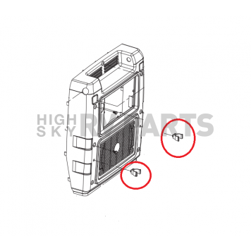 Powerhouse Generator Handle Bracket 69488