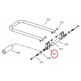 Powerhouse Generator Handle Bracket 69604