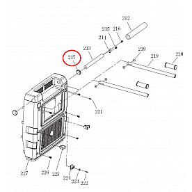 Powerhouse Generator Handle Insert 69479