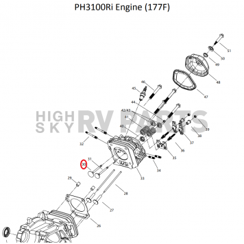 Powerhouse Generator Intake Valve 69268