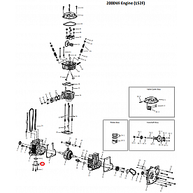 Powerhouse Generator Low Oil Shut Off Switch 69791