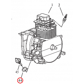 Powerhouse Generator Oil Dipstick O-Ring - 61398
