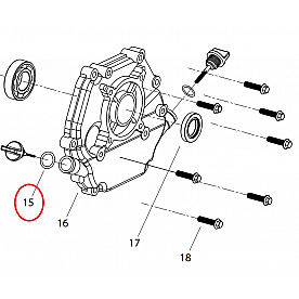 Powerhouse Generator Oil Dipstick O-Ring - 69260