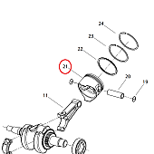 Powerhouse Generator Piston 61760
