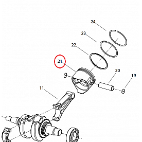 Powerhouse Generator Piston 61760