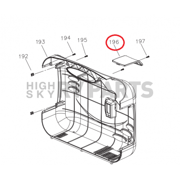Powerhouse Generator Spark Plug Access Panel - 69810