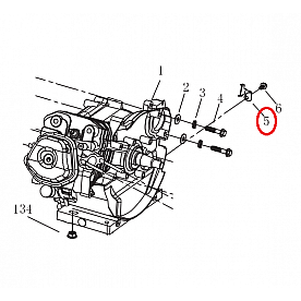 Powerhouse Generator Stator Cable Holder 69500