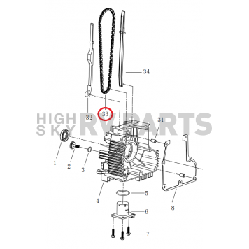 Powerhouse Generator Timing Chain 69702