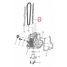 Powerhouse Generator Timing Chain Guide 69701