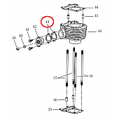 Powerhouse Generator Timing Chain Tensioner Gasket 69690
