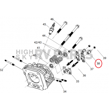 Powerhouse Generator Valve Adjusting Jam Nut 62479