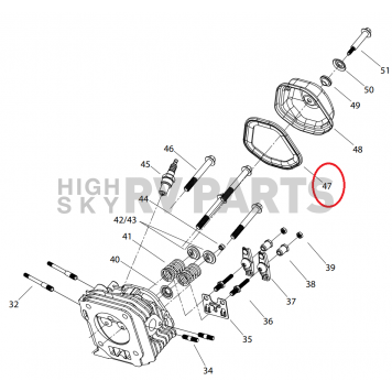 Powerhouse Generator Valve Cover Gasket 60554