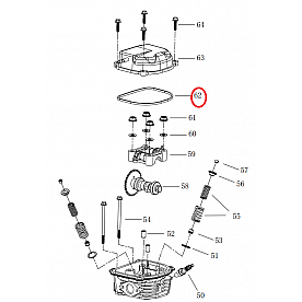 Powerhouse Generator Valve Cover Gasket 69667