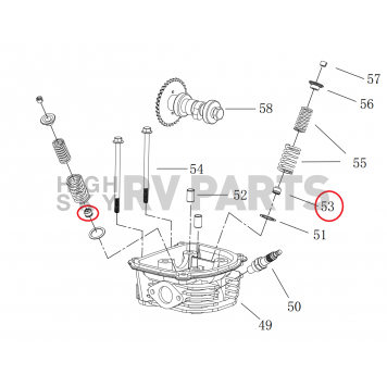 Powerhouse Generator Valve Lash Cap 69675