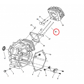 Powerhouse Generator Valve Pushrod 61987