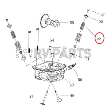 Powerhouse Generator Valve Spring 69677