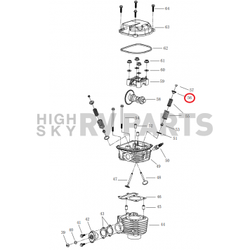 Powerhouse Generator Valve Spring Retainer - 69681