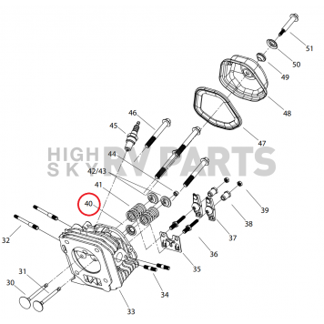 Powerhouse Generator Valve Spring Seat 69568