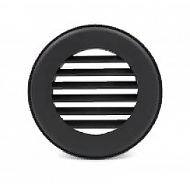 Thetford Heating/ Cooling Register - Round Black - 94268