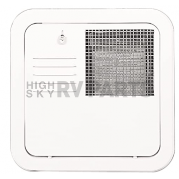 Suburban Water Heater Access Door Polar White - 6255APW