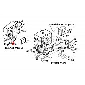 Suburban water Heater Junction Box - 090344