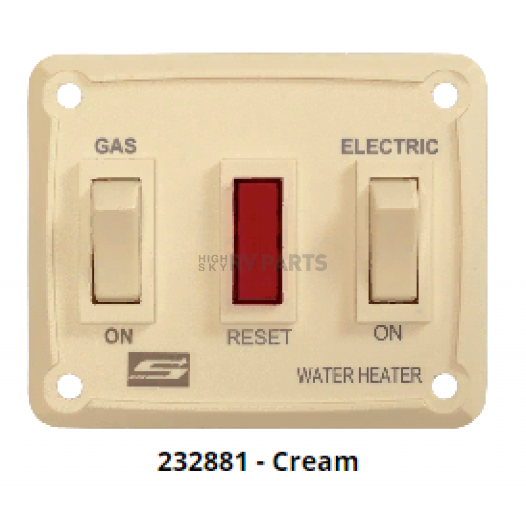 Suburban Mfg Water Heater Power Switch - 232881 | highskyrvparts.com