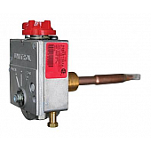 Suburban Water Heater Gas Valve - 3/8 inch NPT Inlet x 1/4 inch Loxit Outlet - 161112