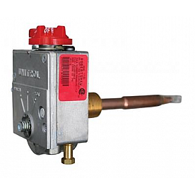 Suburban Water Heater Gas Valve - 3/8 inch NPT Inlet x 1/4 inch Loxit Outlet - 161112