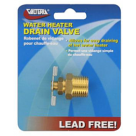 Valterra Water Heater 1/2 inch NPT Drain Valve A10-4003VP
