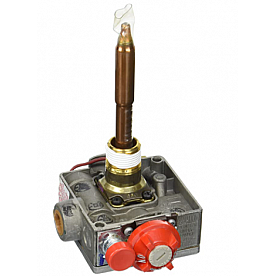 Suburban Water Heater Gas Valve - 3/8 inch x 3/8 inch Inverted Flare - 160922