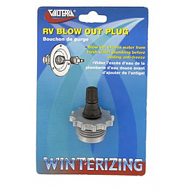 Valterra Water System Blow Out Plug - Plastic - P23508VP