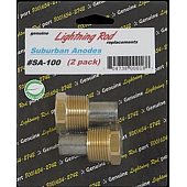 Western Leisure Products Water Heater Anode Rod Pack Of 2 - SA-100