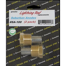 Western Leisure Products Water Heater Anode Rod Pack Of 2 - SA-100