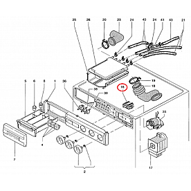 Westland Clothes Washer/ Dryer Water Temp Selector Switch 116102961